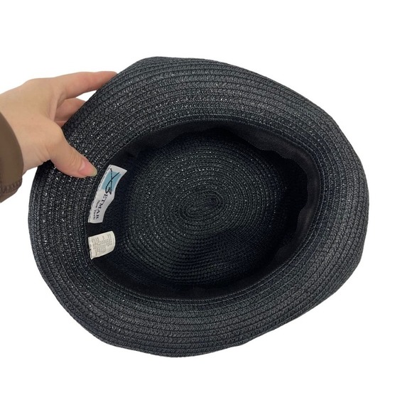 Betmar Classic Roll-up Black Floppy Sun Hat - Picture 8 of 13